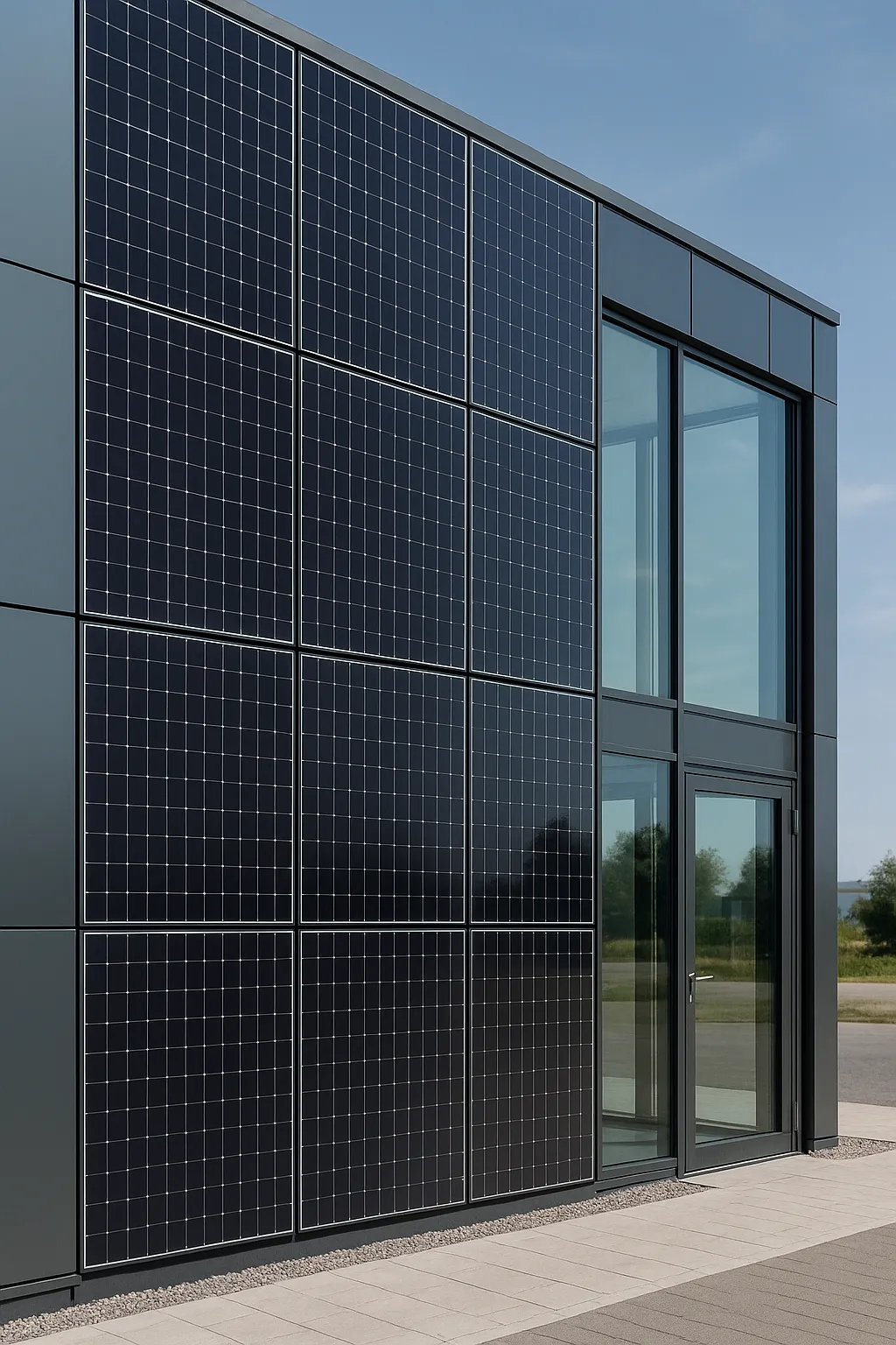Photovoltaik Fassade Güstrow – Energiegewinnung direkt über die Gebäudehülle – BIPV Fassade Güstrow – Photovoltaik als Teil moderner Architektur