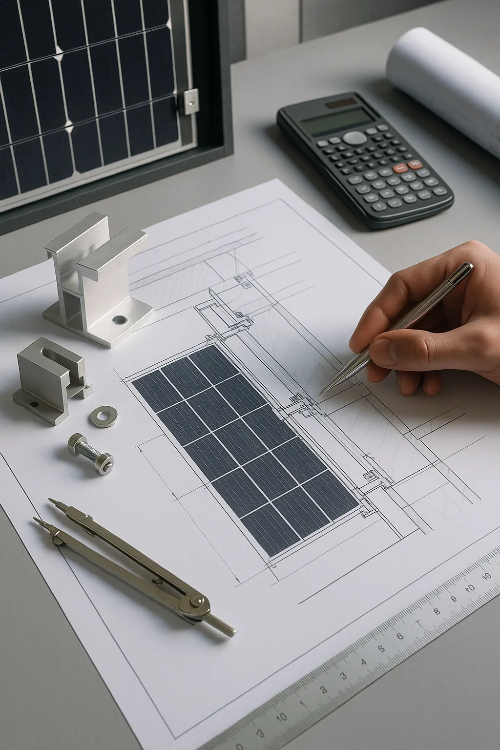 Photovoltaik Fassade Rostock – moderne Energiegewinnung über die Gebäudehülle – Photovoltaik Fassaden Montagesystem Rostock – technische Planung mit hoher Präzision