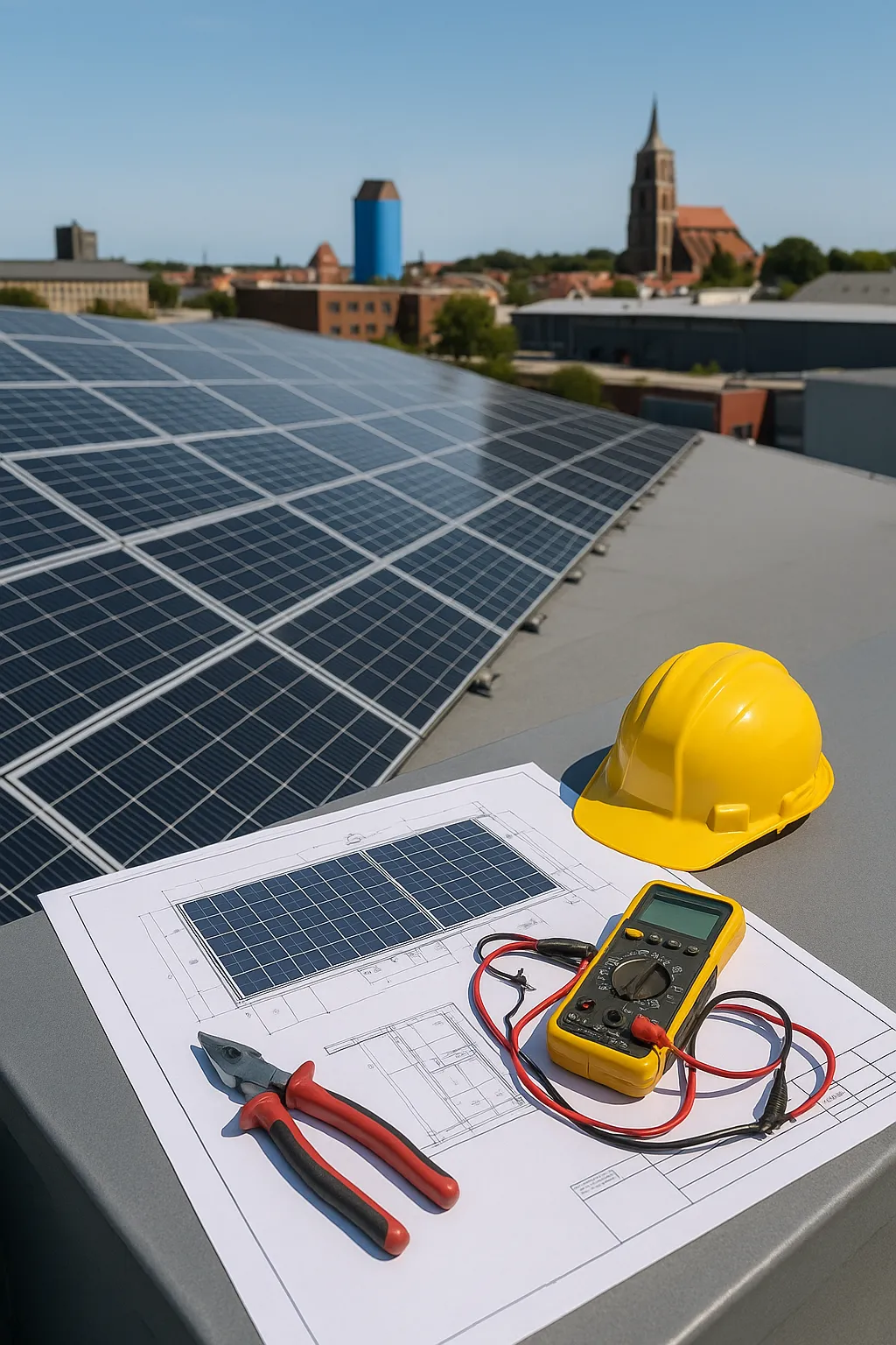 Photovoltaik Wismar – moderne Energieversorgung mit langfristiger Perspektive – Photovoltaikanlage Wismar – individuell auf Gebäude und Verbrauch abgestimmt