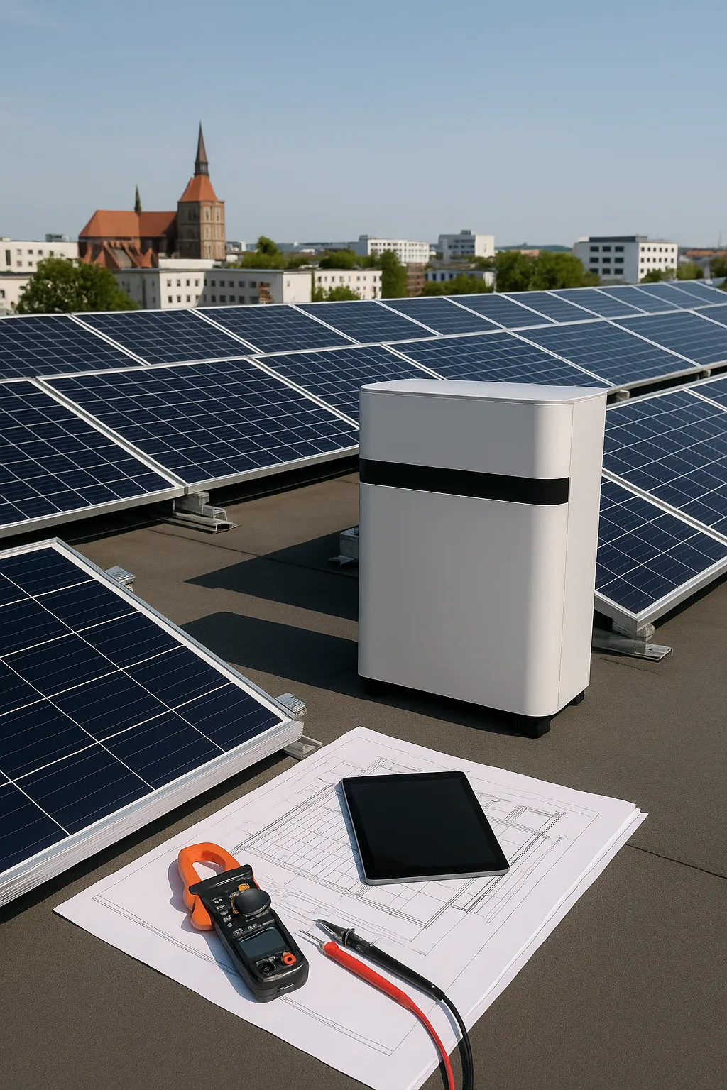 PV Anlage Rostock – Strom selbst erzeugen und Energiekosten langfristig senken – PV Anlage mit Speicher Rostock – mehr Eigenverbrauch sinnvoll nutzen